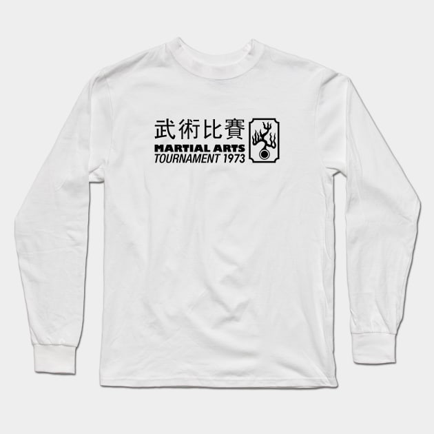 Mod.5 Enter the Dragon Han's Island Long Sleeve T-Shirt by parashop